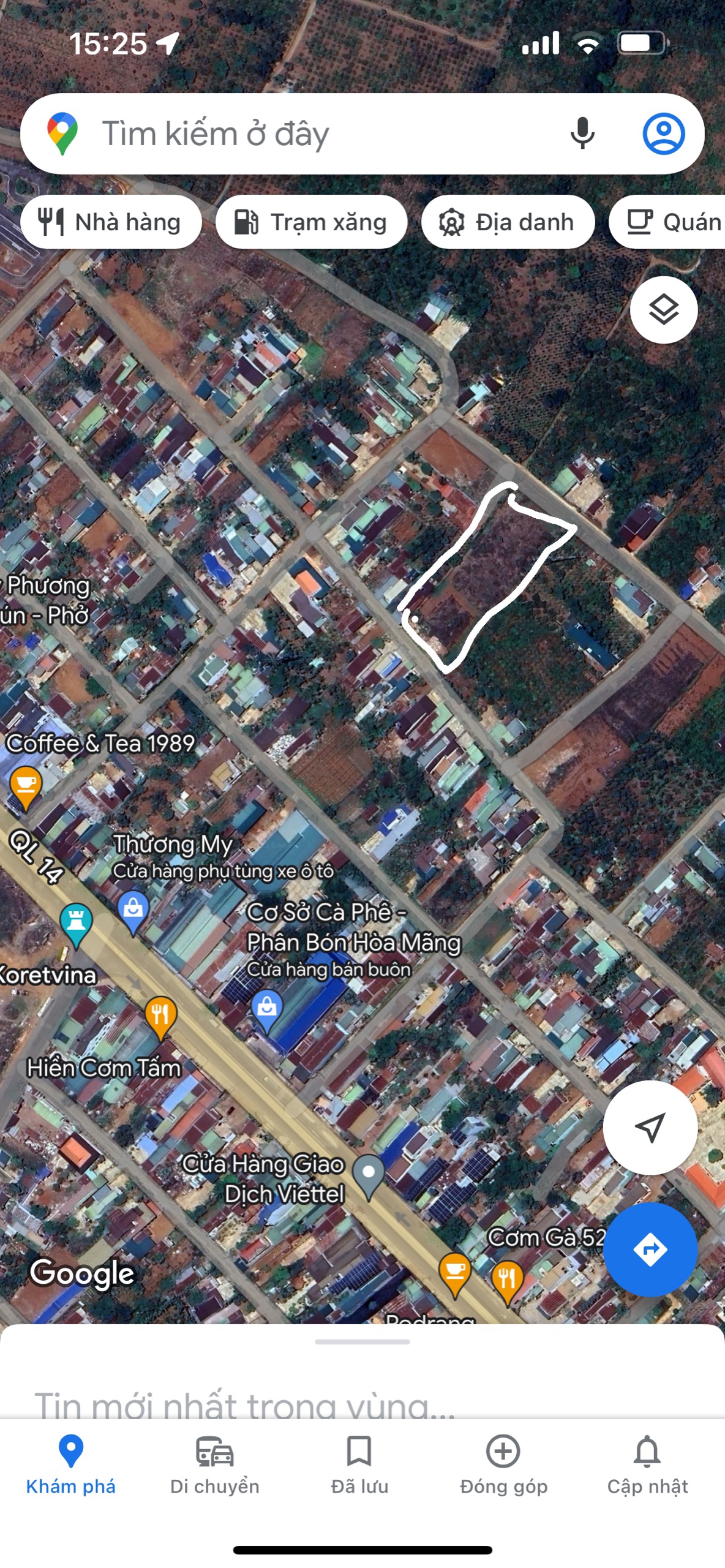 Chính chủ cần lô đất nghỉ dưỡng tại Thị Trấn Pơng Đrang, Huyện Krông Búk, Đắk Lắk