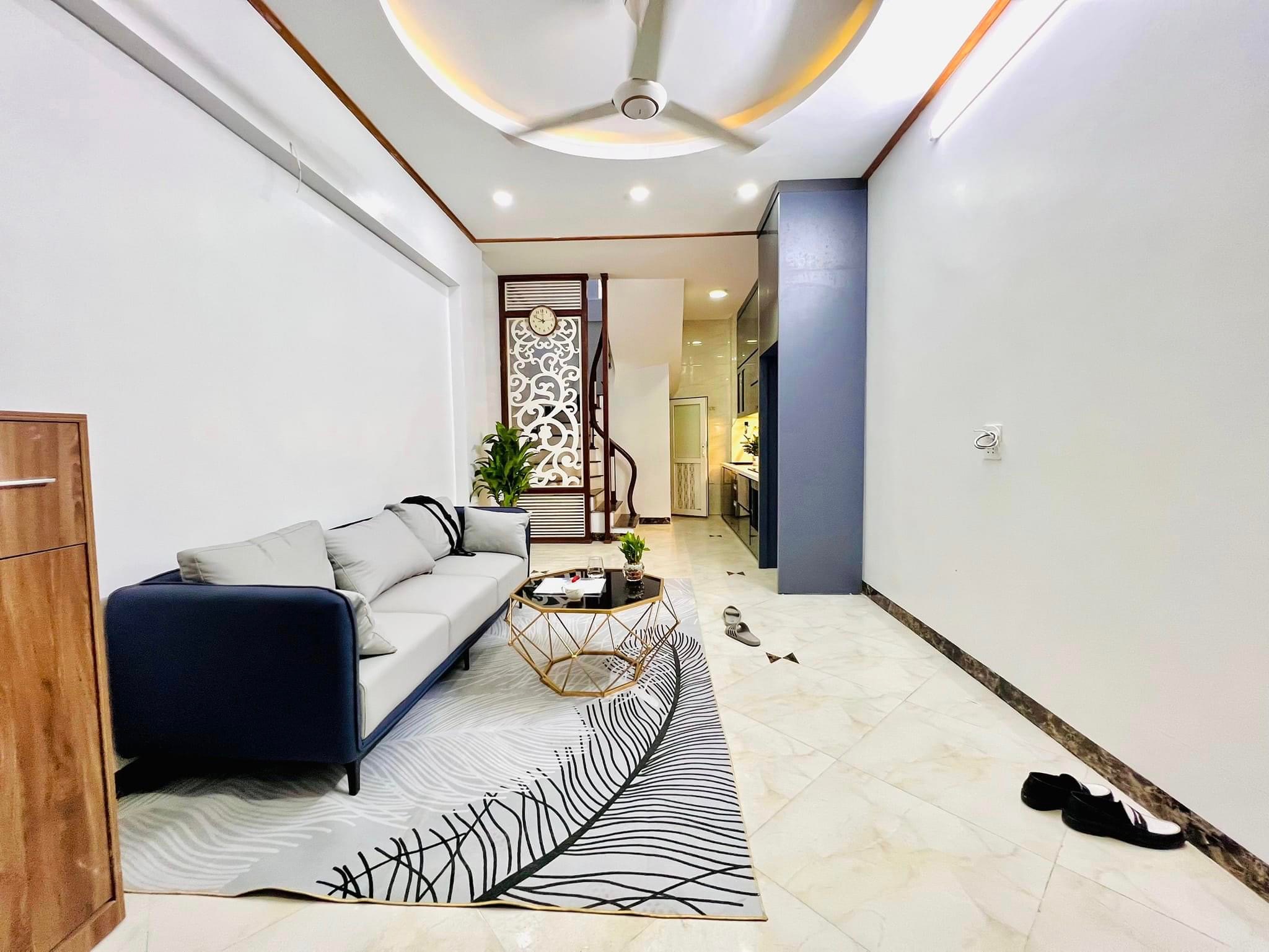 BÁN NHÀ VĨNH HƯNG QUẬN HOÀNG MAI - 30M 6 TẦNG MT 3.5M - NHỈNH 3 TỶ NGÕ TRƯỚC NHÀ HƠN 3M NHÀ ĐẸP LONG LANH FULL NỘI THẤT