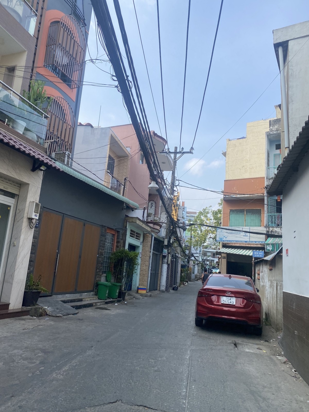 BÁN NHÀ HẺM 6M THÔNG ĐƯỜNG ÂU CƠ.G10. TÂN BÌNH.70M2.2TẦNG. 7T.Ỷ9