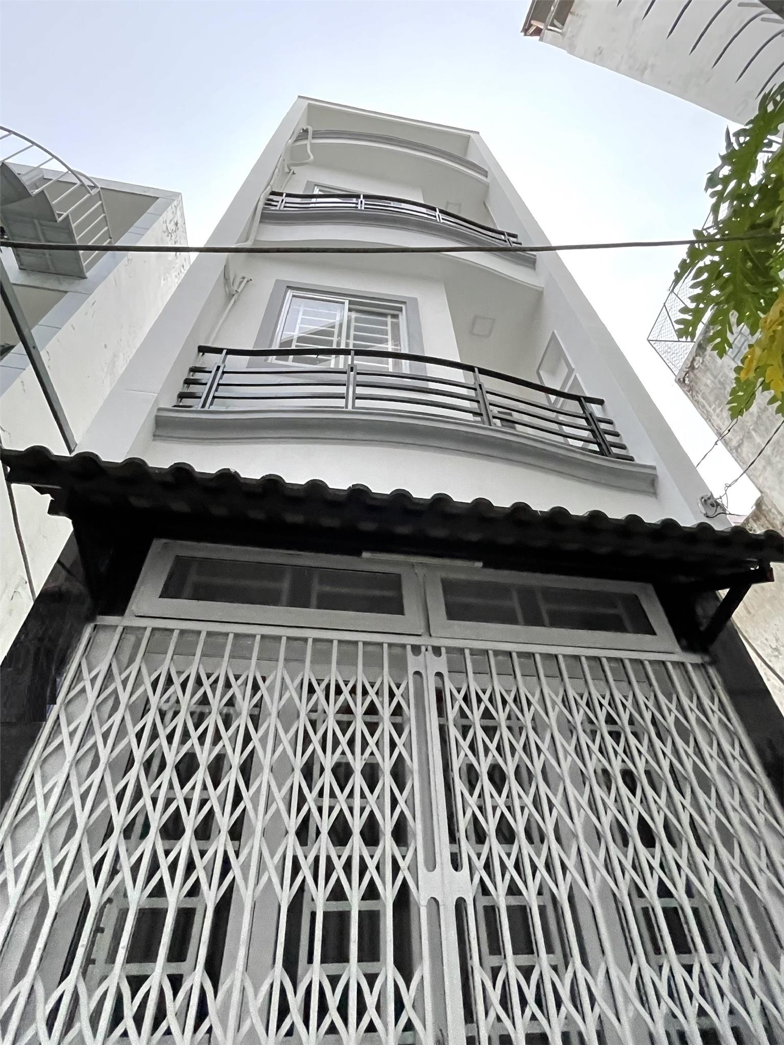 BÁN NHÀ NGUYỄN THƯỢNG HIÊN PHÚ NHUẬN - 4 TẦNG MỚI ĐẸP - GIÁ CHỈ 4 TỶxxx