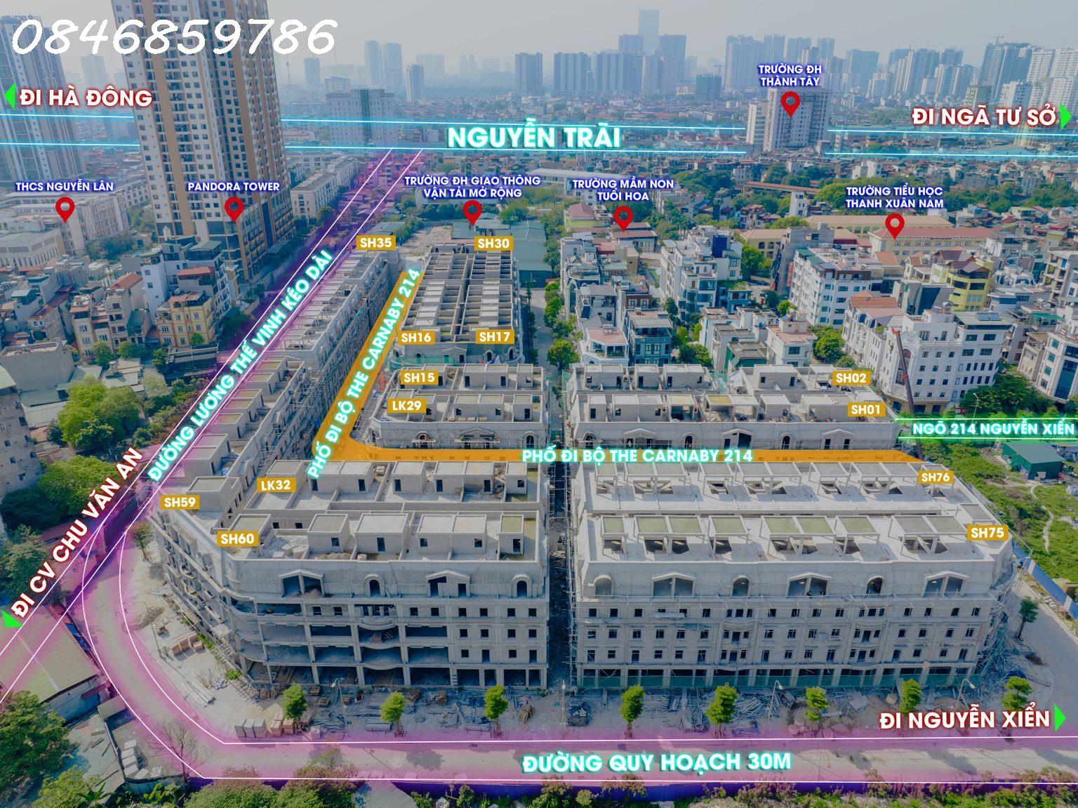 VIP! BÁN NHÀ PHỐ THANH TRÌ,124M2,6TẦNG,MT 8M,KD ĐỈNH,NHỈNH 30TỶ,RUE DE CHARME-