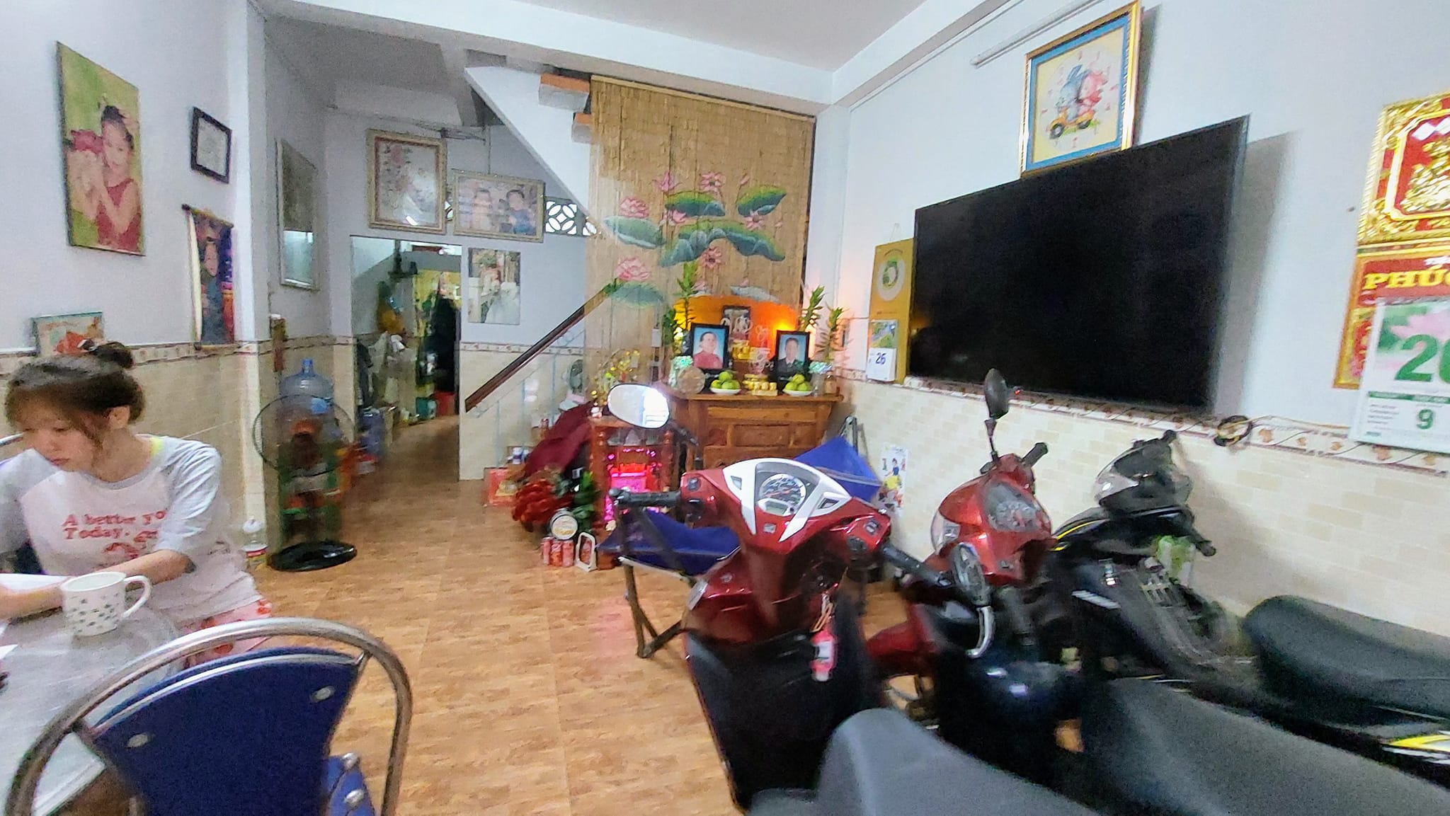 NHÀ GẦN MẶT TIỀN ĐƯỜNG HẺM XE HƠI GIÁ CHỈ 7 TỶ