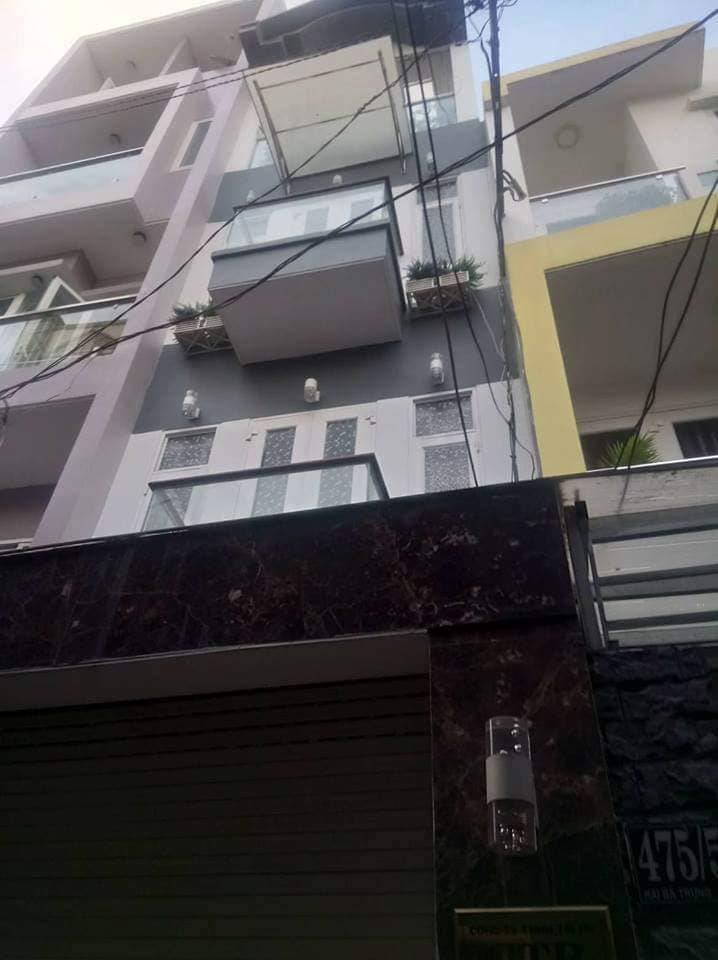 HAI BÀ TRƯNG QUẬN 3 - CĂN HỘ DỊCH VỤ THU NHẬP 35 TRIỆU/THÁNG - 4 TẦNG - SÁT QUẬN 1 - KHU VỰC HIẾM NHÀ BÁN .