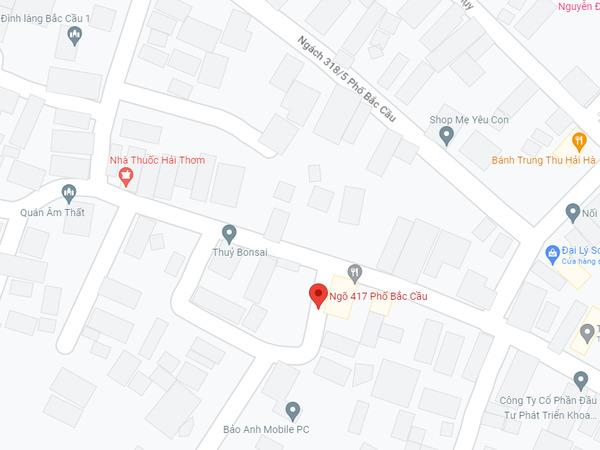 Ngõ 417 Bắc Cầu Long Biên thông với ngõ 421 Bắc Cầu ban-nha-ngo-417-bac-cau-ngoc-thuy-long-bien