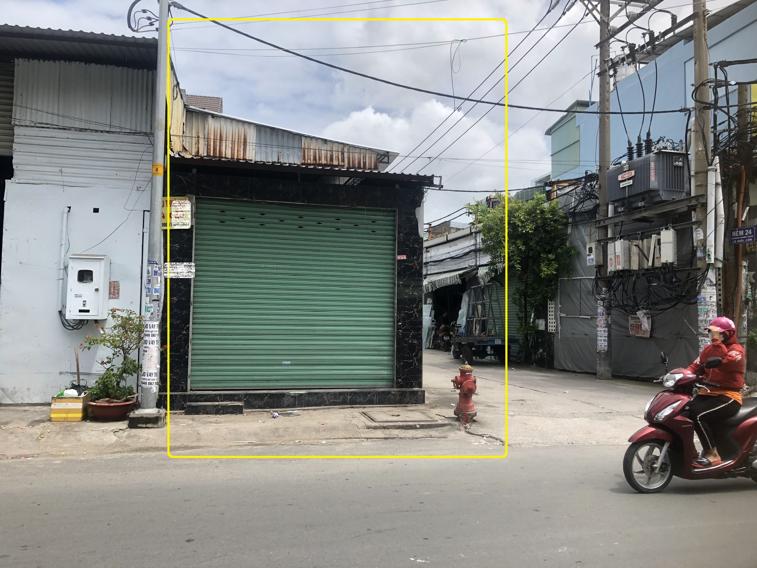 Cho thuê nhà Góc 2 Mặt Tiền Kinh DoanhTrương Phước Phan 100m2