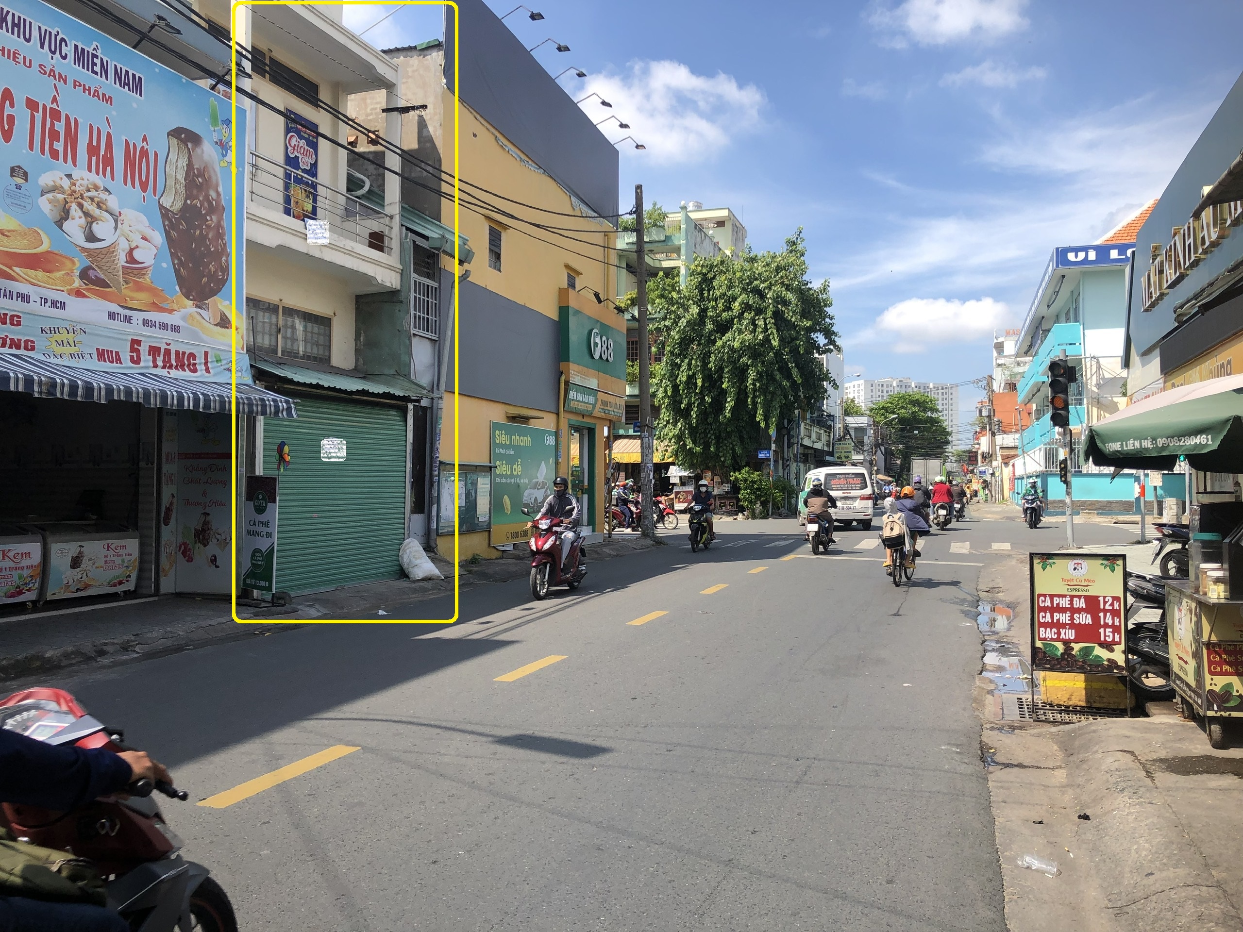 Cho thuê nhà MTKD Văn Cao 36m2 - 3Tầng - cạnh ngã 4 đèn đỏ