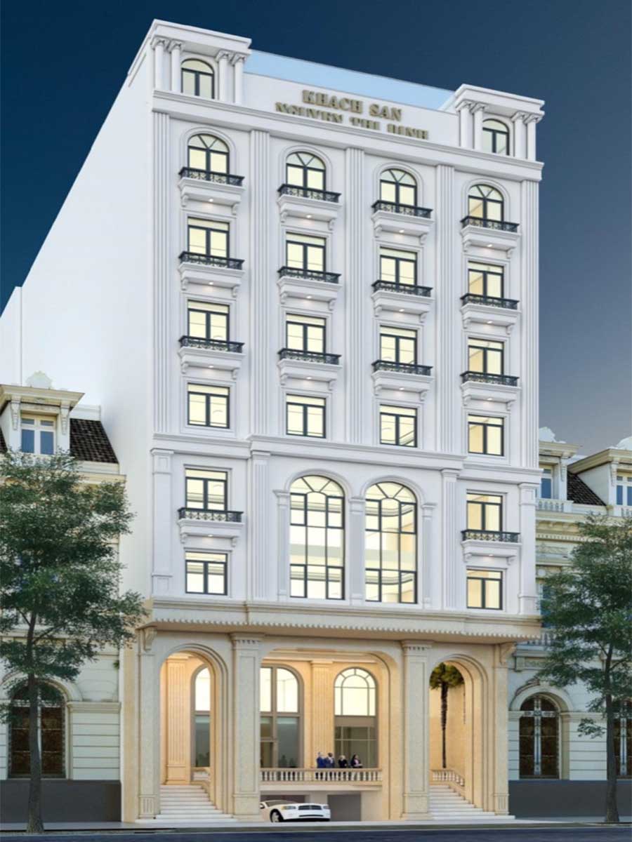 Cho Thuê Tòa Khách Sạn VIP 84 Phòng Phố Nguyễn Thị Định. Giá 33.000usd/th