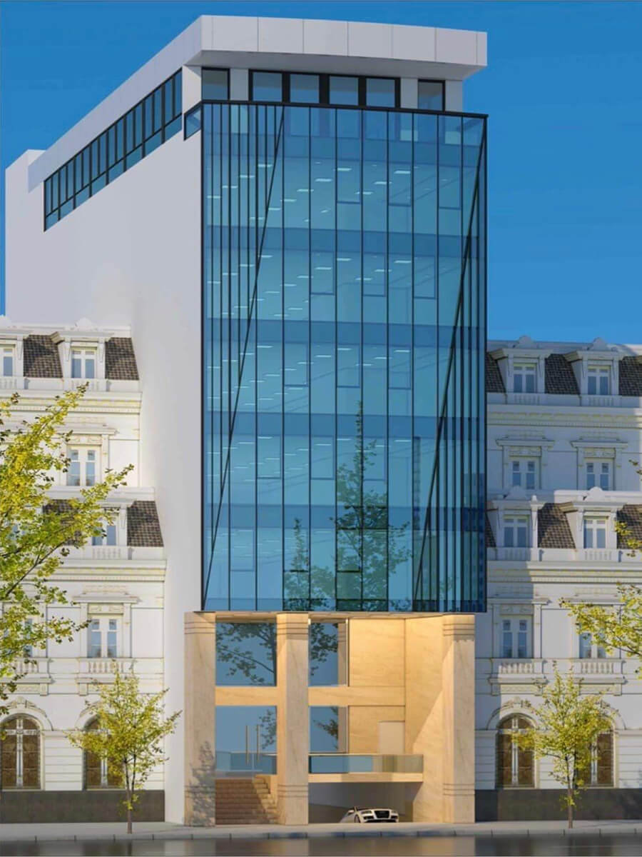 Bán Tòa Văn Phòng VIP 9 Tầng Mặt Phố Khâm Thiên. DT 380m2. Giá 185 TỶ