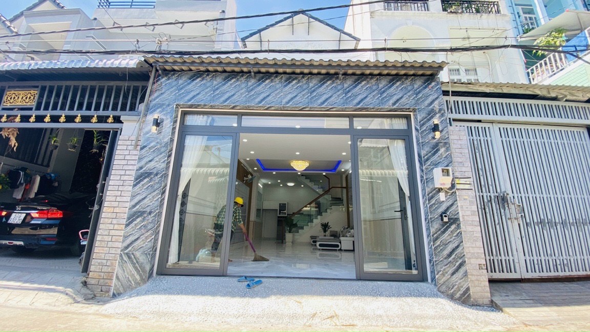 Bán nhà 1 lầu mặ tiền hẻm xe hơi-1942 Huỳnh Tấn Phát, Thị trấn Nhà Bè