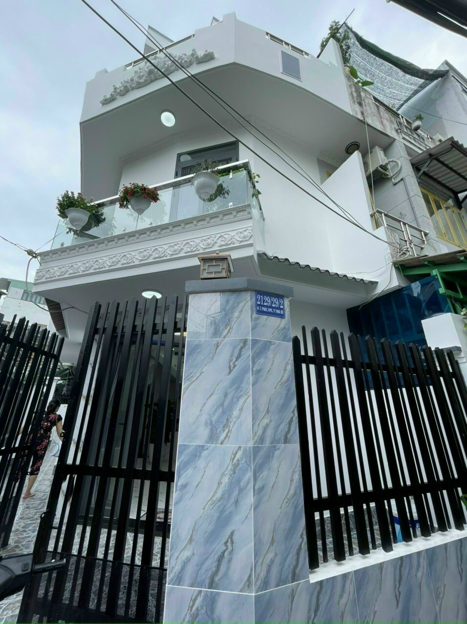 Bán nhà 2 lầu sổ đồng sở hữu hẻm xe hơi 2129/29 Huỳnh Tấn Phát, thị trấn Nhà Bè