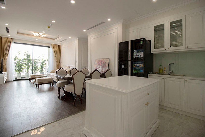 cho thuê căn hộ sunshine riverside diện tích 98m2 thiết kế 3 phòng ngủ.