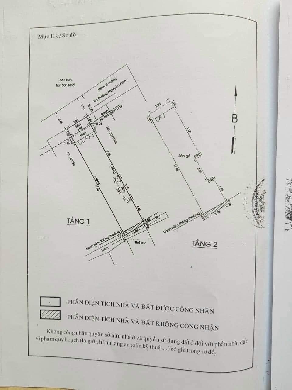 Nhà hơn 80m2 MẶT TIỀN VIEW SÂN BAY