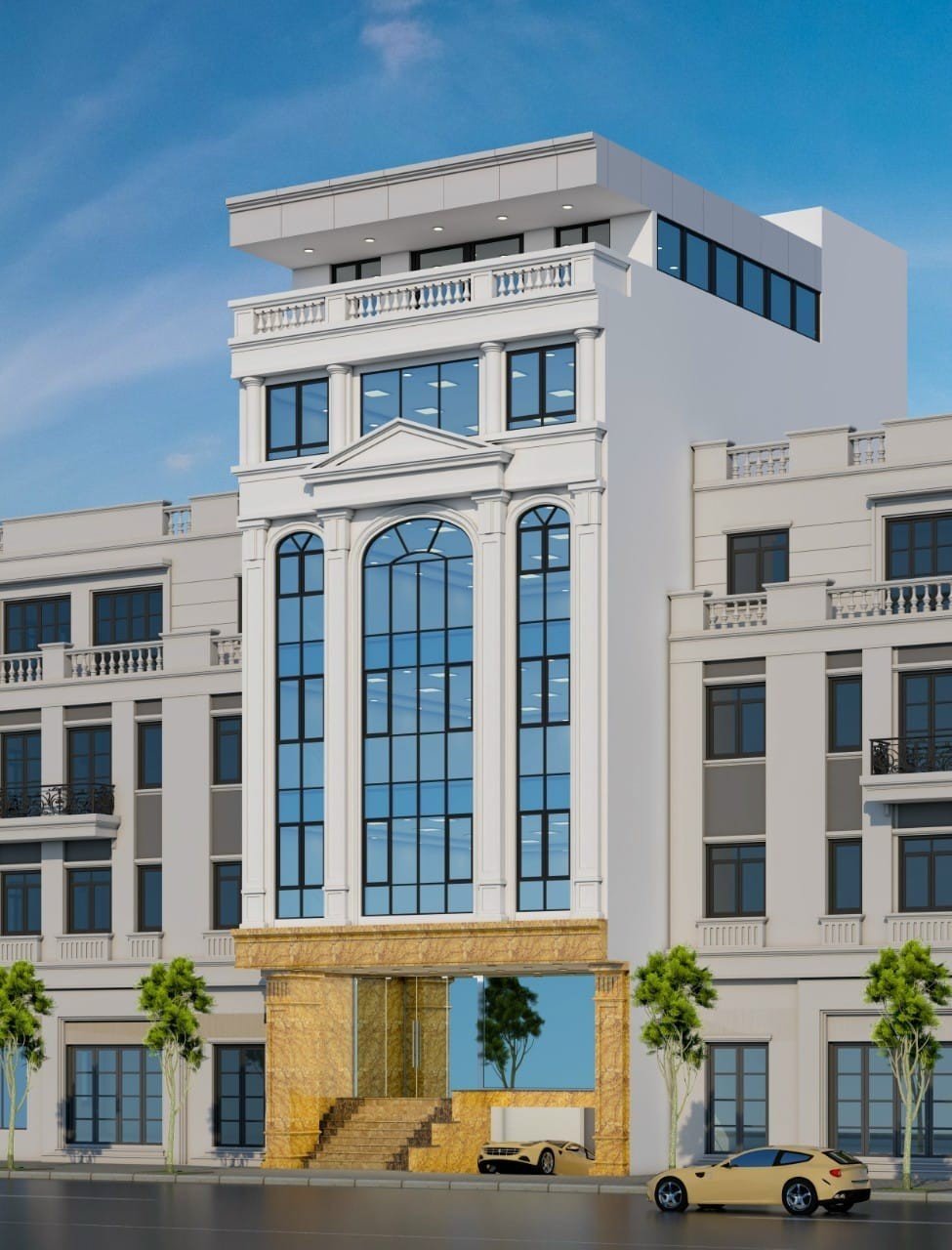 BÁN TOÀ NHÀ MẶT PHỐ SỐ 119 + 123 KHÂM THIÊN, ĐỐNG ĐA, HÀ NỘI: 375M2, 9 TẦNG, MT 10M, 185 TỶ