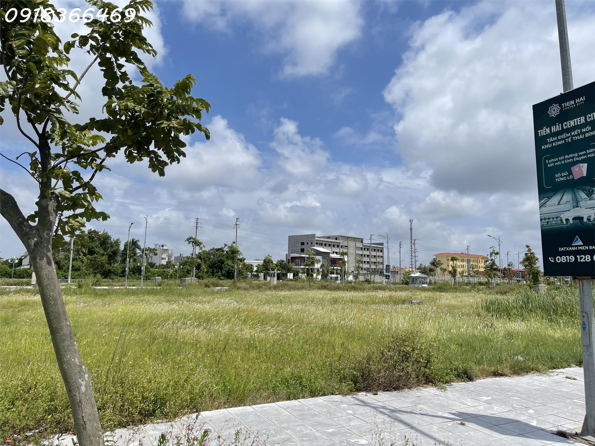 Cần bán gấp đất liền kề, shophouse, biệt thự tại dự án Tiền Hải Center City, tỉnhThái Bình giá 17 đến 48 tr/m2