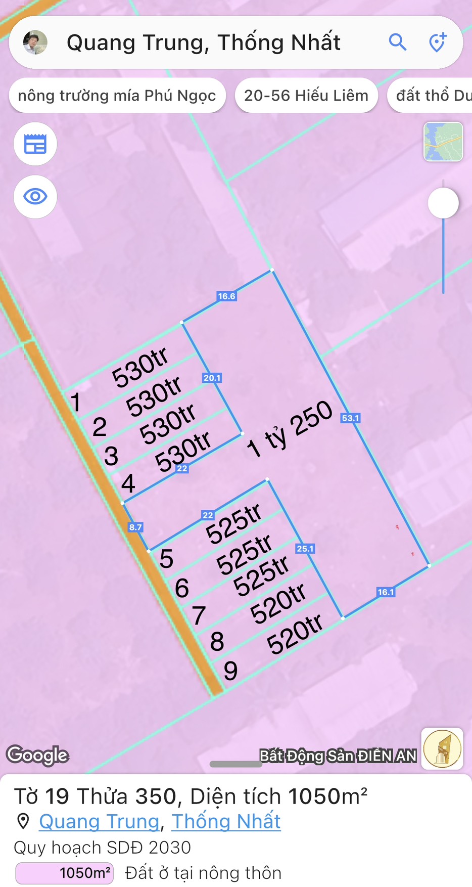 Bắt Đáy BĐS không chỉ dành cho Đại Gia- Cơ Hội cho Vợ Chồng trẻ sở Hữu cho mình một Lô ĐẤT xây cất tổ ấm