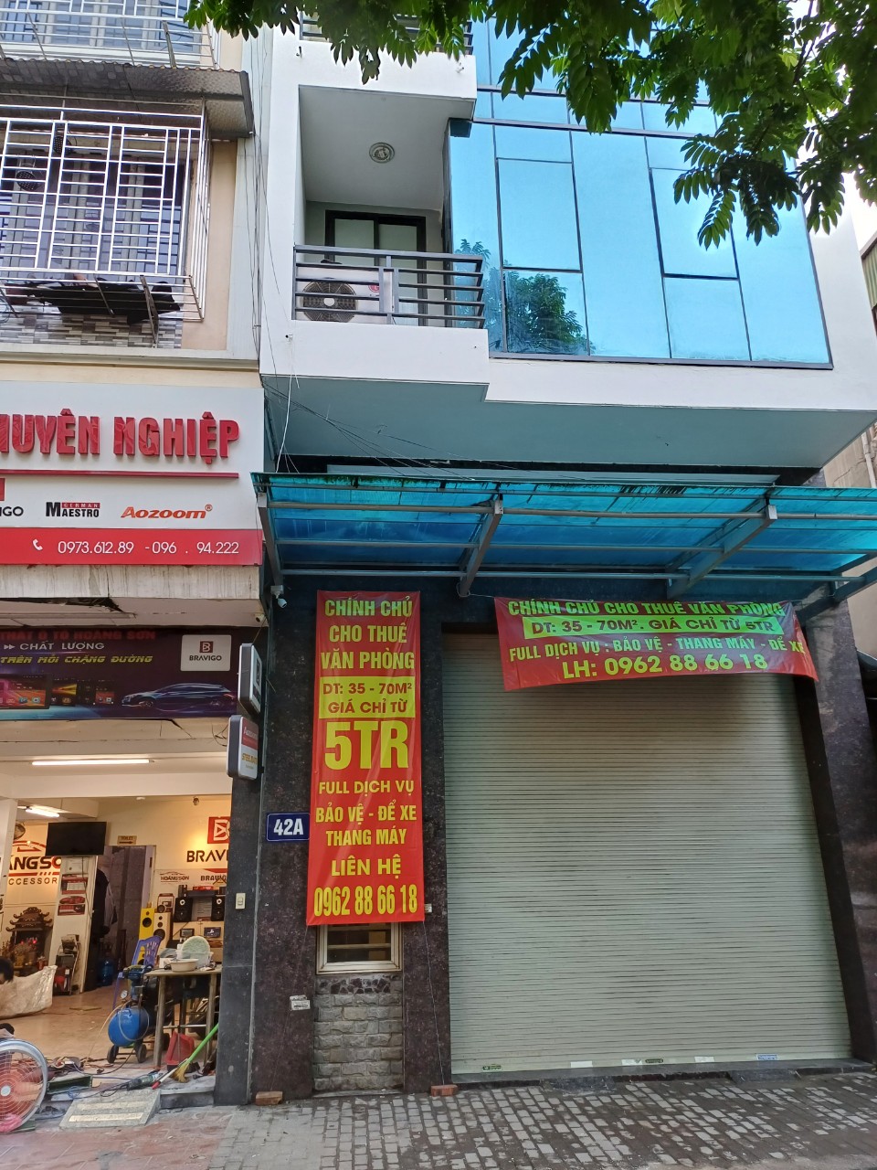 Chính chủ Cho thuê toà nhà Văn Phòng 80 m2 x 6 tầng tại khu Mỹ Đình, có thể thuê riêng từng sàn