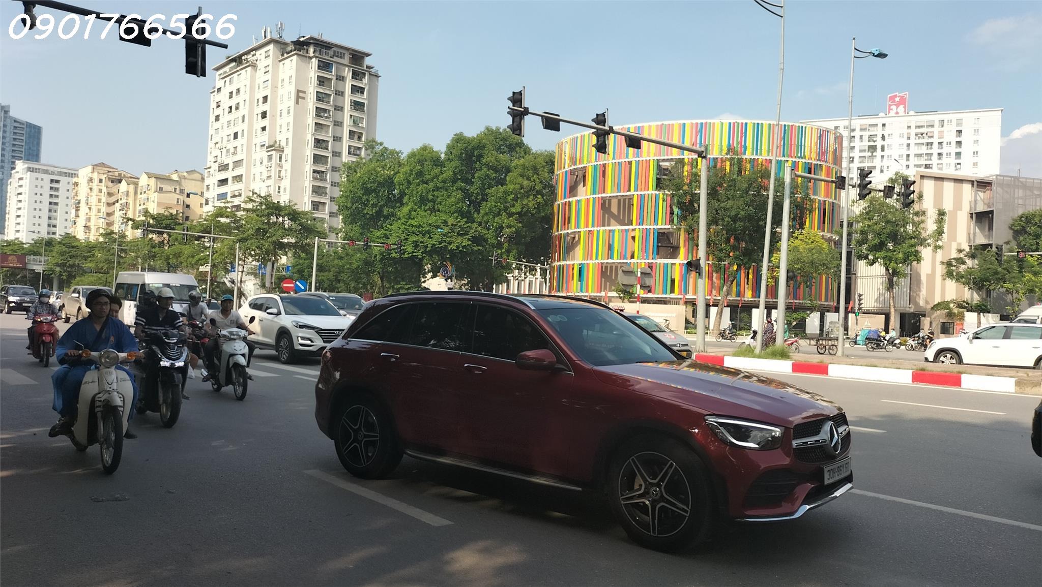 Bán Đất Xây Tòa Nhà, KĐT Tây Nam Linh Đàm, Mặt Phố Bùi Quốc khái, 160m x 3T, Giá hơn 27 tỷ.