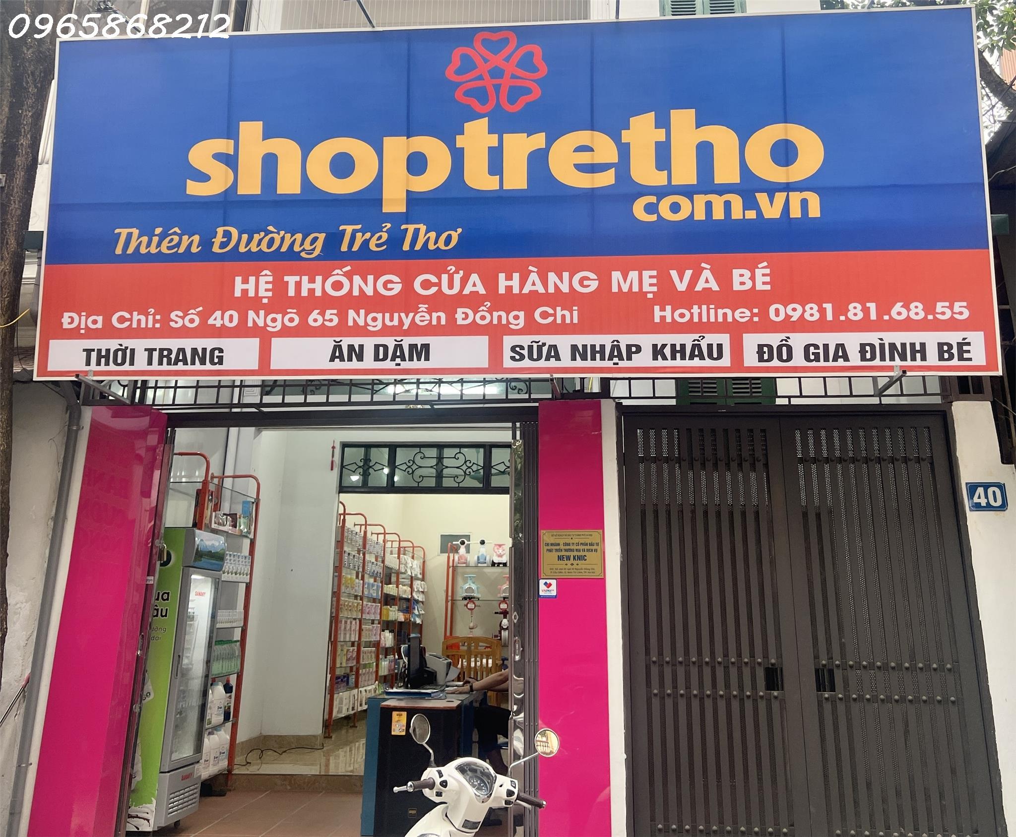 Do nhiều việc không có thời gian quản lý. Cần sang nhượng cửa hàng Mẹ và bé