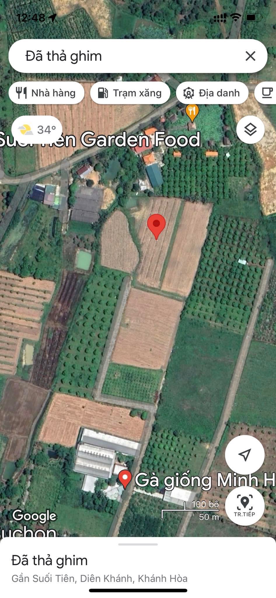 Chính chủ cần bán nhanh lô đất tại thôn Kinh tế mới xã Suối Tiên, Diên Khánh