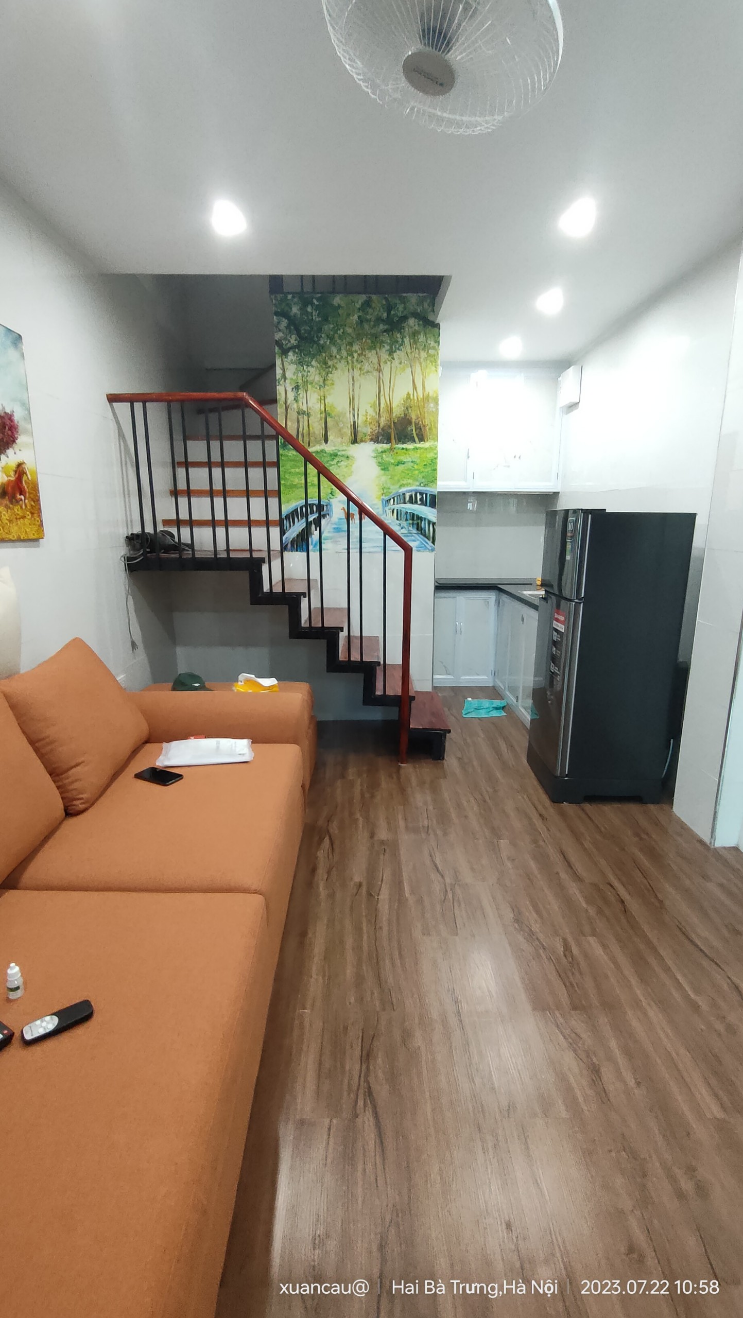 Nhà mới ở luôn phố 8/3 Hai Bà Trưng Ngõ ô tô Giá 1.4 tỷ +DT: 22m2