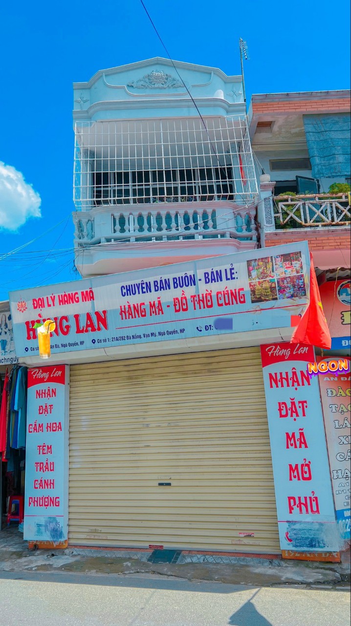 Bán nhà mặt đường An Đà kinh doanh đông đúc, diện tích 103m GIÁ 9.2 tỉ