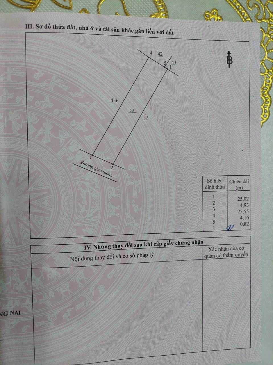 Bán lô đất vuông đẹp 125m2 sổ riêng thổ cư đườg 5m 5x25 Thạnh Phú VC