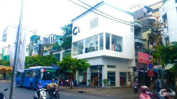 Cho thuê nhà mặt tiền 283-285 Nguyễn Đình Chiểu 9x7m, 4 tầng 90 triệu TL.
