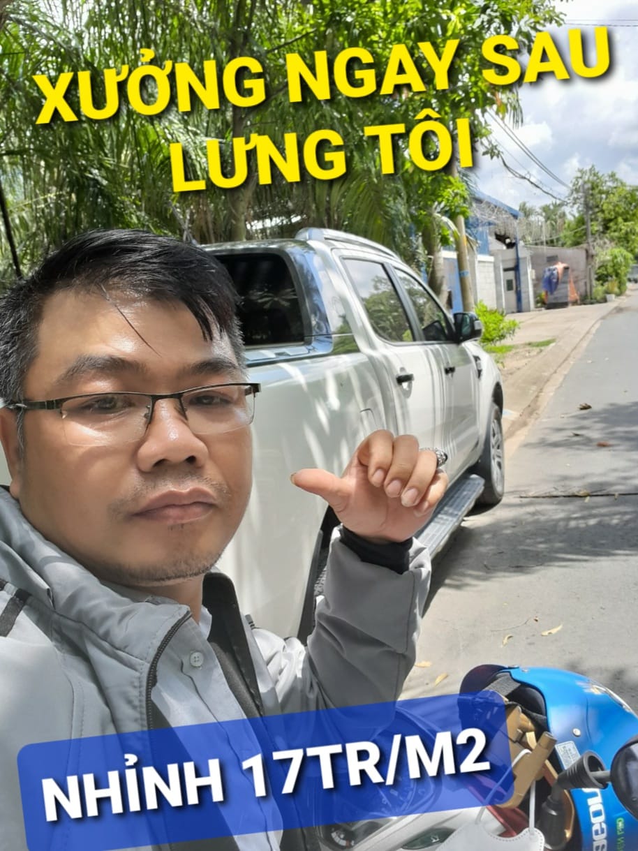 Nhỉnh 17tr/m2 Bán Đất Tặng Xưởng(3 tỷ) Nhị Bình Hóc Môn TPHCM.