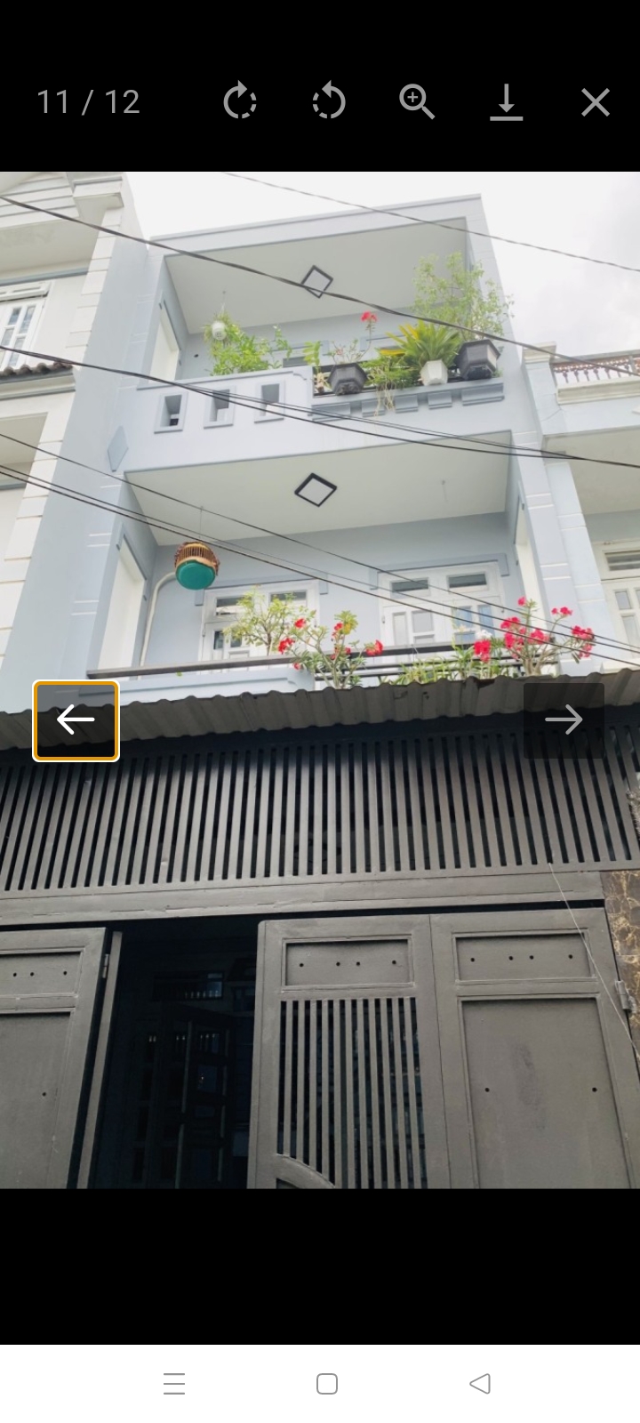 Nhà Shr, Đg tô. DT4x14. 56m2. 3 tầng. 4tỷ45. TTH20. Q12.