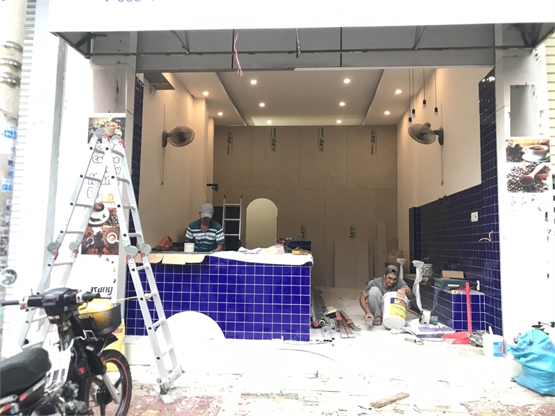 Cho thuê mặt bằng đường trương công định, tpvt ngay ngã 3 sầm uất.