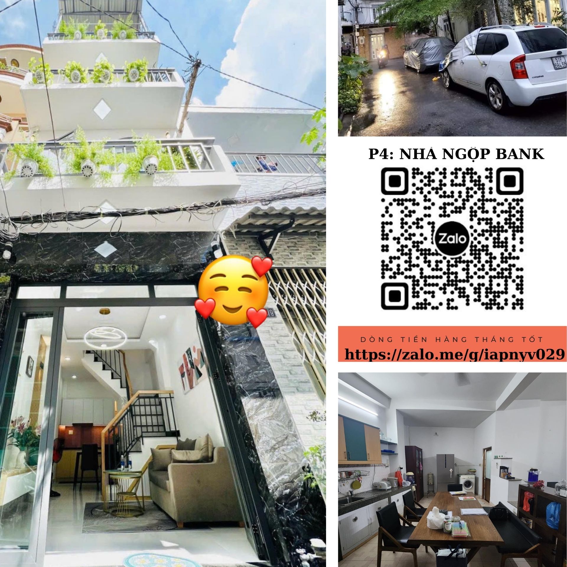 [BÁN GẤP], HXH 55m2 x 4 tầng, Nở hậu 8m, nhỉnh 6 tỷ