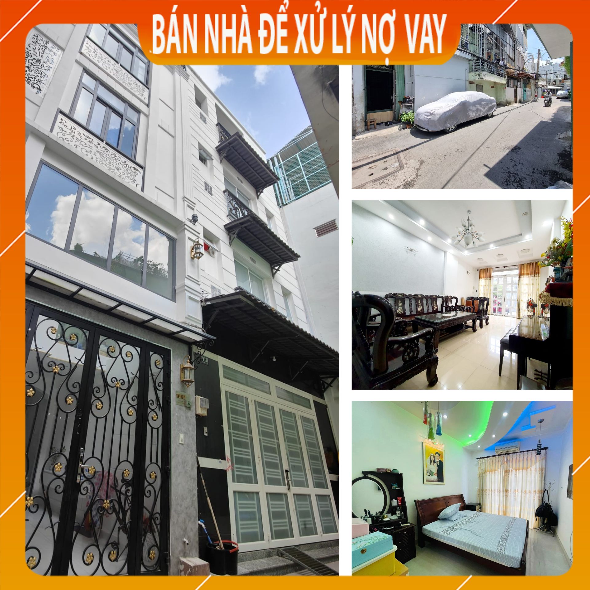 [GIÁ BÁN NHÀ THẤP HƠN THỊ TRƯỜNG DO NỢ NGÂN HÀNG] HẺM 4M, 51m2 BTCT, NỞ HẬU 5M, NHỈNH 5 TỶ, PHÒNG NGỦ DƯỚI TRỆT.