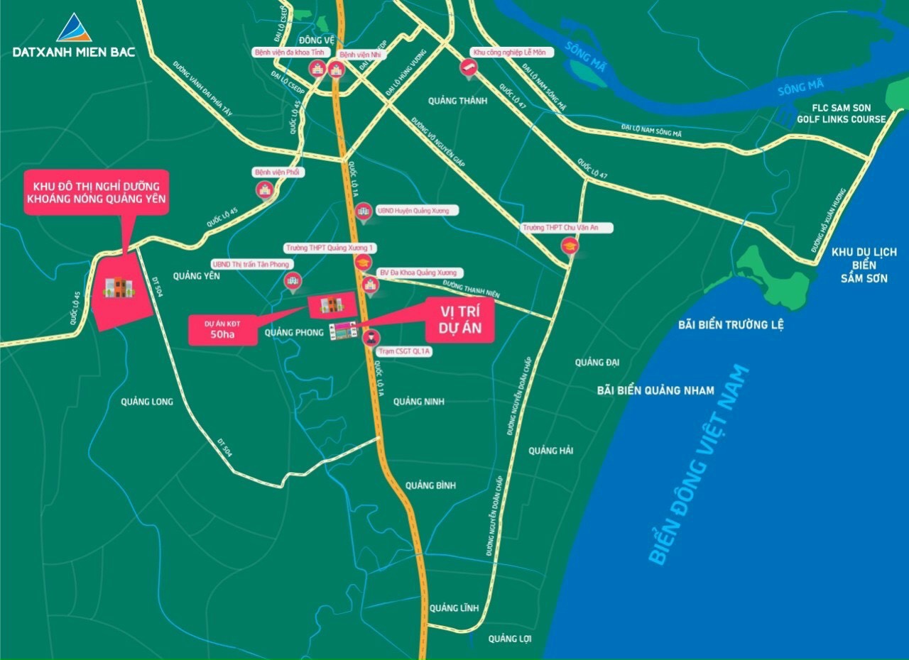 Bán lô đất nền thị trấn quảng xương thanh hóa