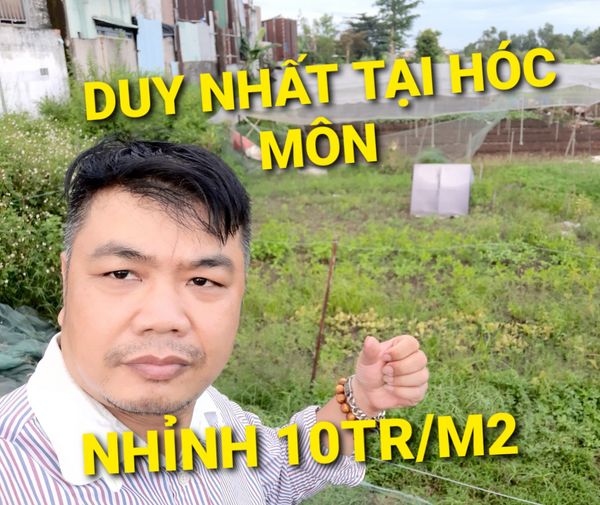 Nhỉnh 30tr/m2 Đất MT Huỳnh Thị Na Đông Thạnh Hóc Môn TPHCM.