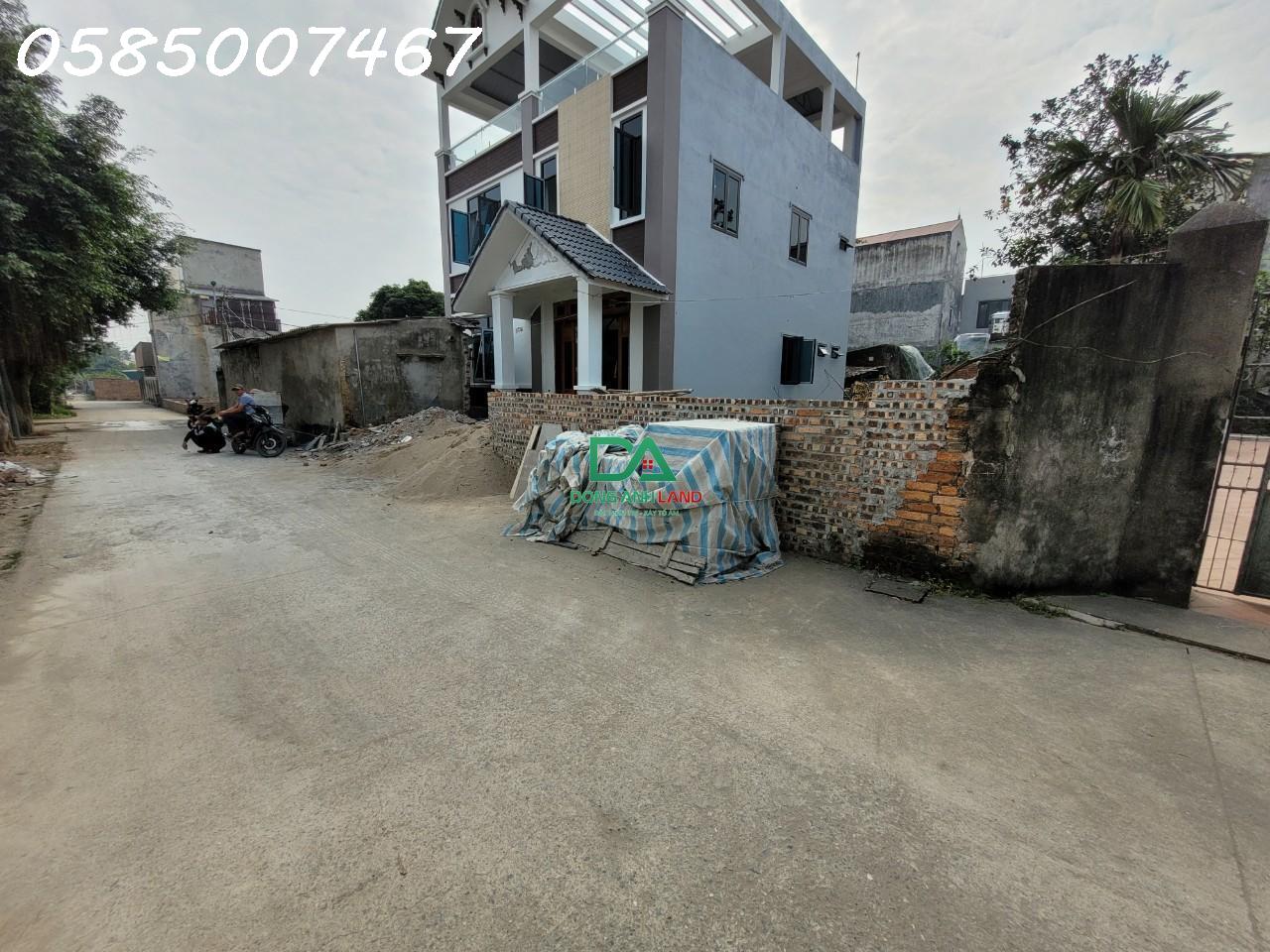 Bán 100m2 vỏ làng Kính Nỗ, Uy Nỗ, Đông Anh – Mặt đường quy hoạch 15m.