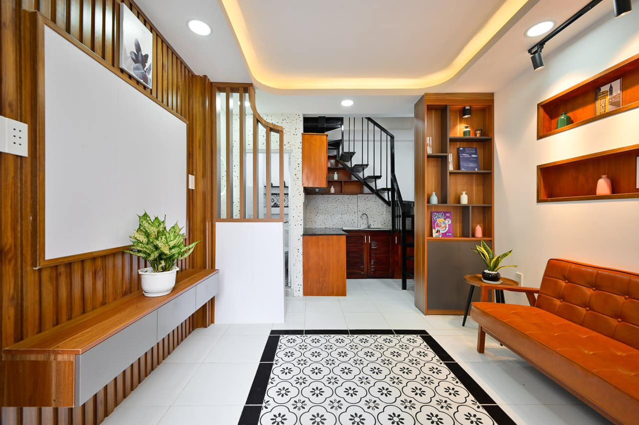 NHÀ 3 TẦNG FULL NỘI THẤT LÊ ĐỨC THỌ, DTSD 45M2 SÁT HẺM XE HƠI, LÔ GÓC THOÁNG MÁT.