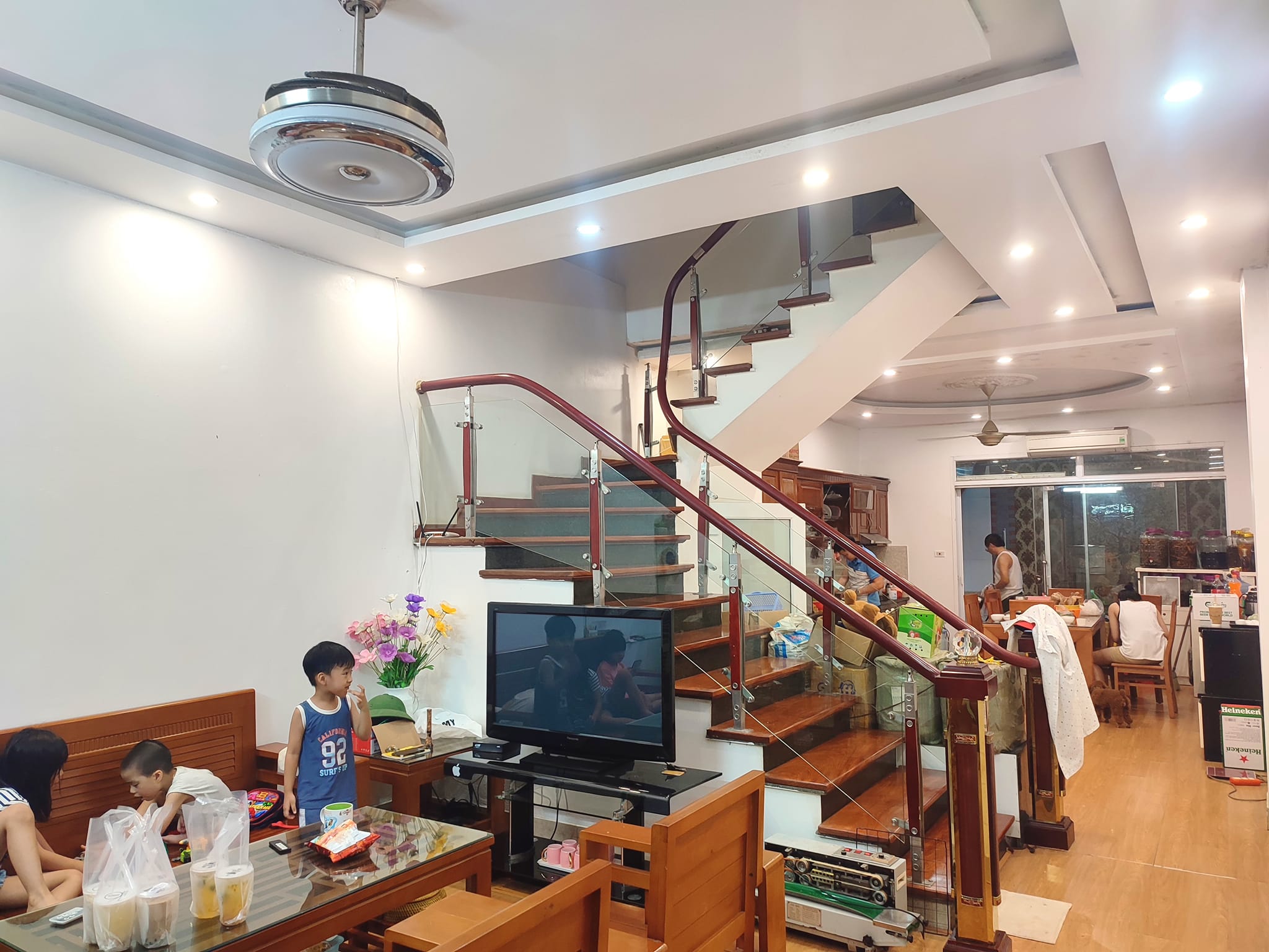 BÁN NHÀ HOÀNG QUỐC VIỆT, PHÂN LÔ, Ô TÔ, 55M2 4T MT4.3M, GIÁ 7.9 TỶ.