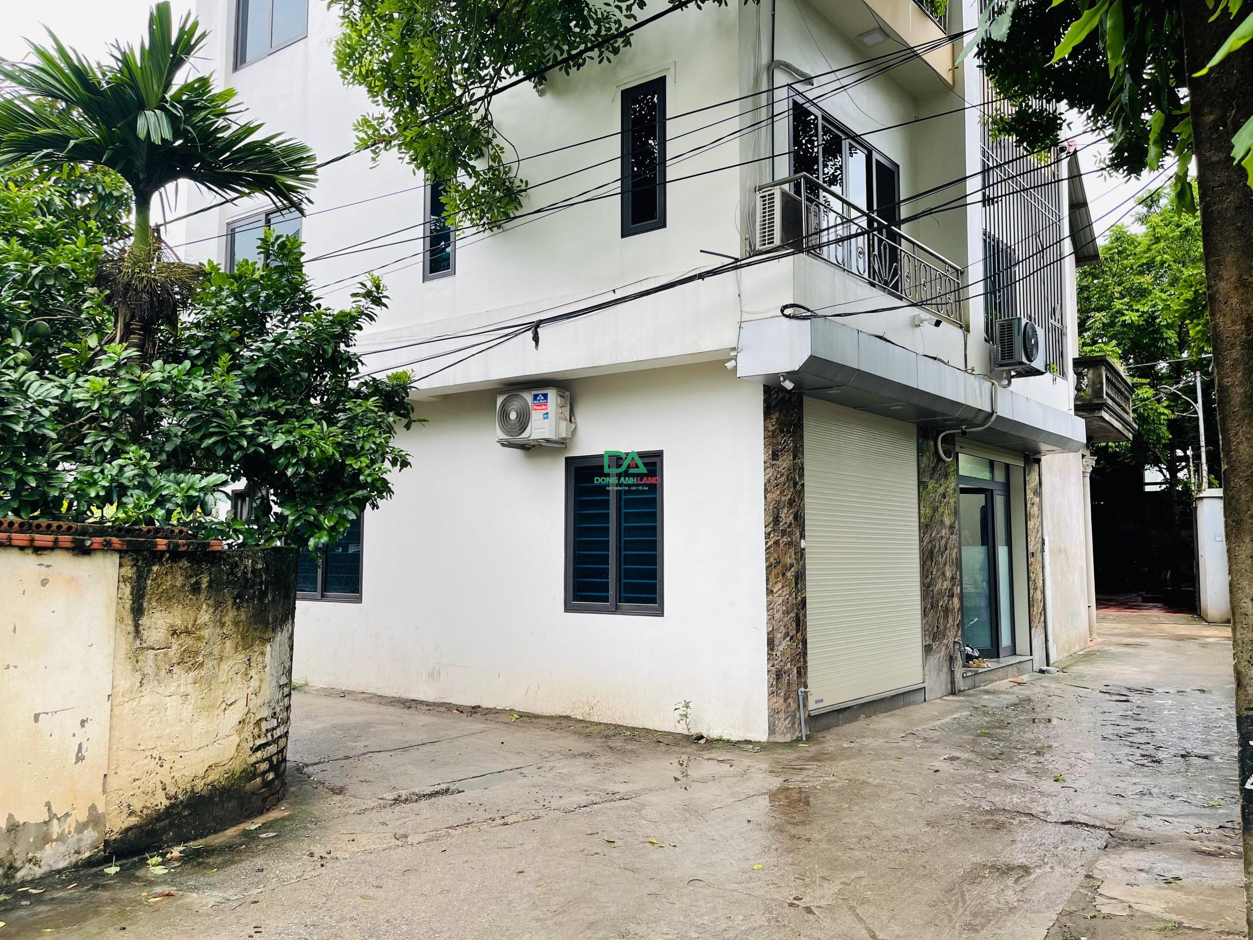 Bán nhà Đông Anh lô góc 30m xây 4 tầng view công viện tổ 25 thị trấn Đông Anh.