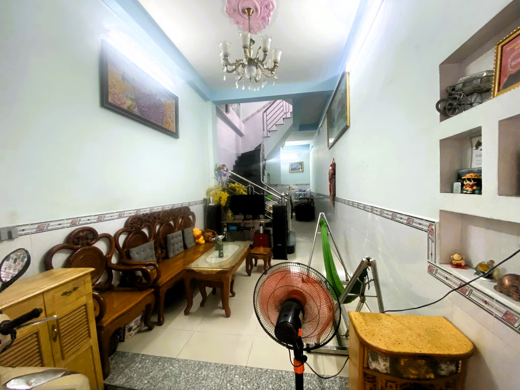 Bán nhà 1T2L hẻm xe hơi thông kdc Êm Đềm Linh Xuân.