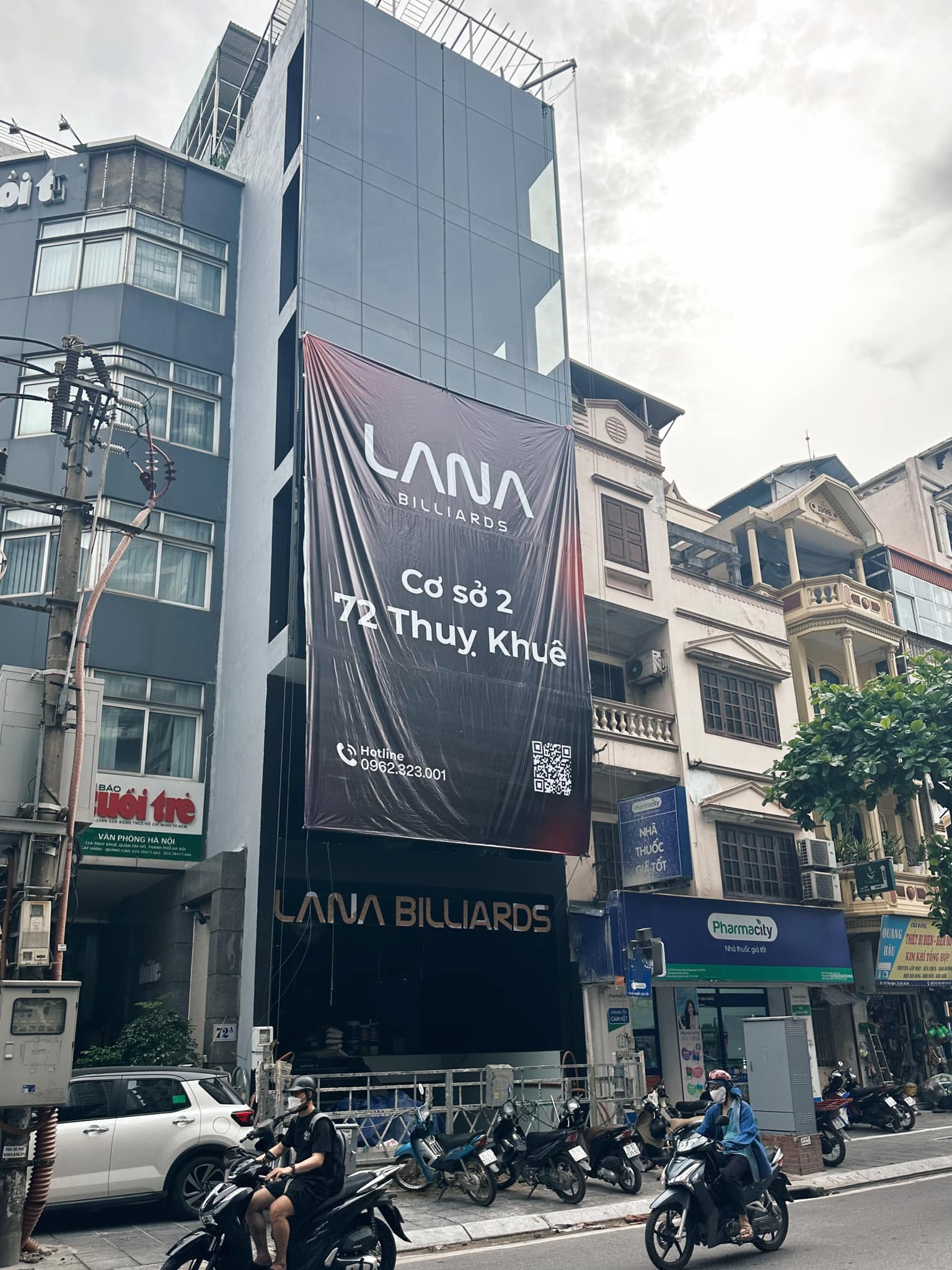 Bán Tòa VP Mặt Phố Thụy Khuê 160M2 8 Tầng MT 6M–75 Tỷ Xây Mới có hầm.