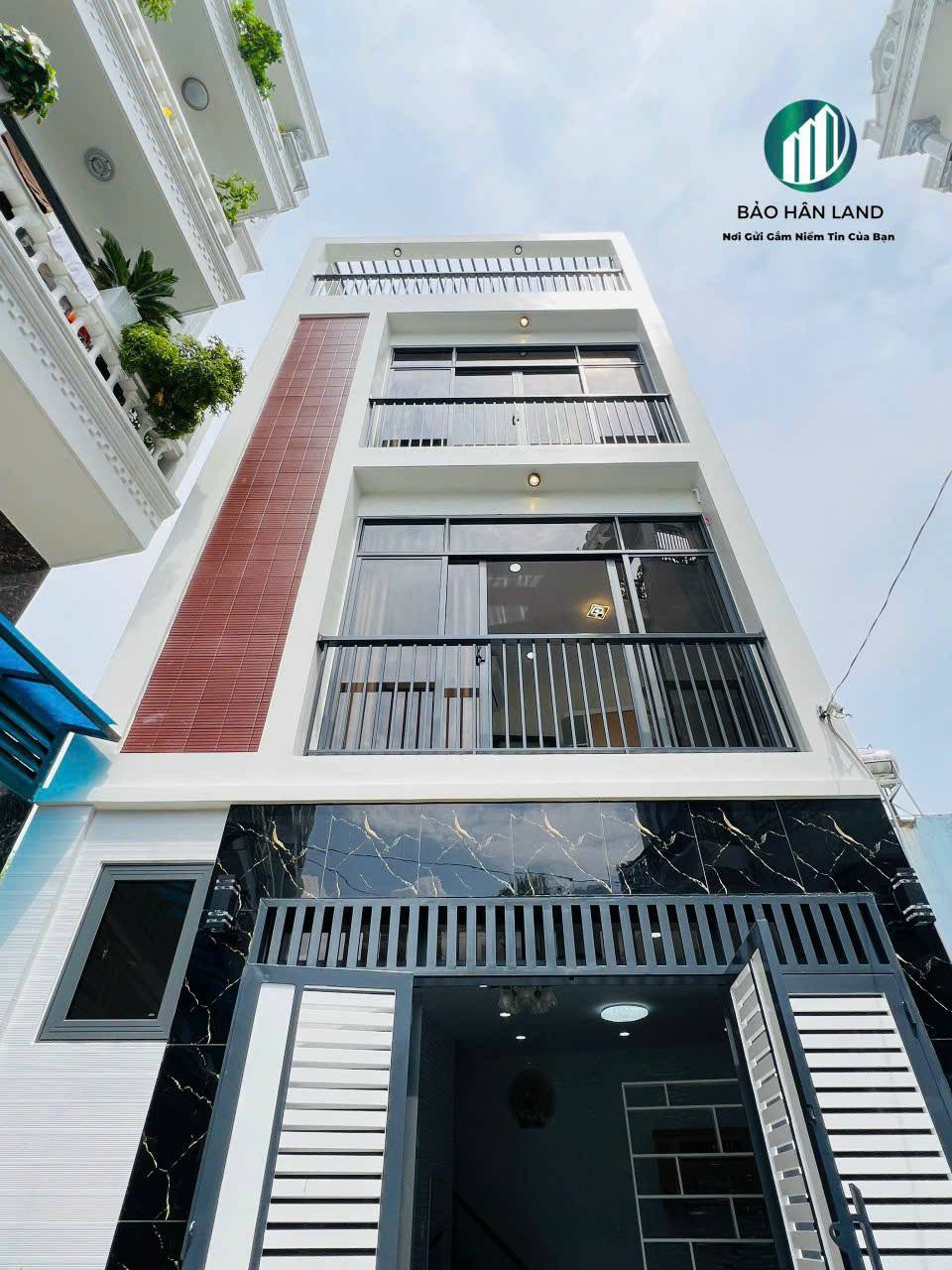 Bán Nhà Gò Vấp 4PN, 4 Tầng Nguyễn Duy Cung, Đường oto 10 mét..