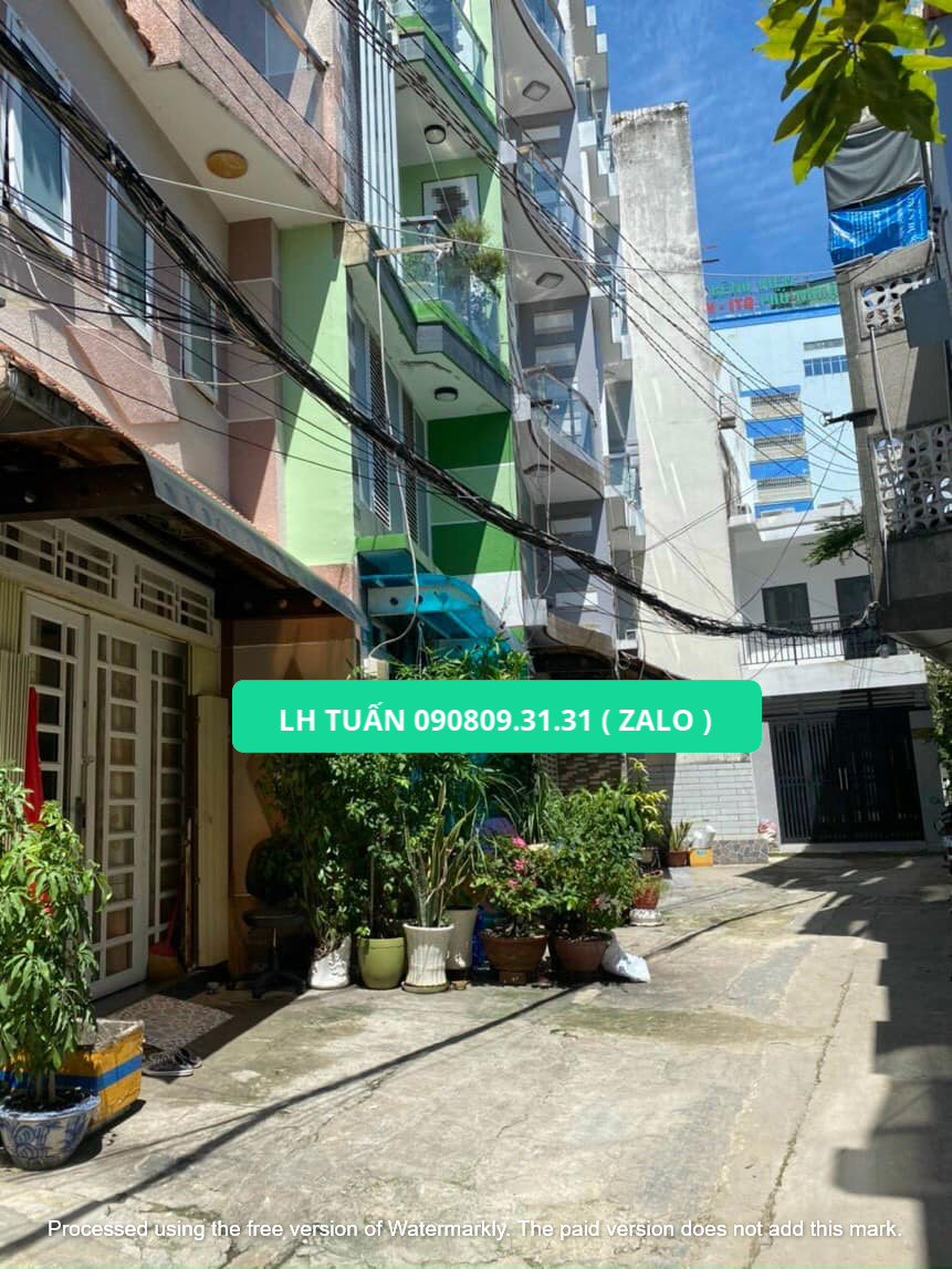 3131-Bán Nhà HXH Phường 8 Phú Nhuận Hoàng Văn Thụ 40m2 , 4 Tầng , 5 PN Giá 6 tỷ 450.