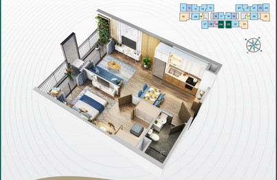 Bán căn 1 PN toà nhà P3 - Pavilion tiêu chuẩn 5 sao hiện đại nhất Vinhomes Ocean Park Gia Lâm - thành phố biển giữa.