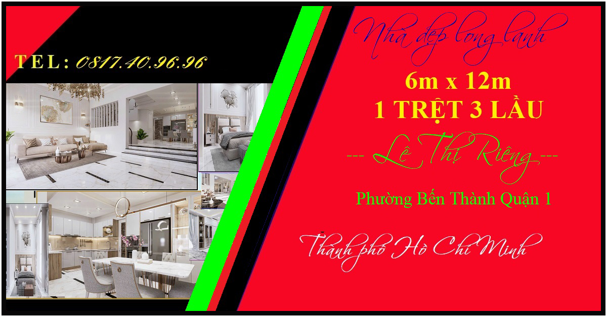 Bán rẻ nhà đẹp 6 x12m 1 trệt 3 lầu full nội thất cộng đồng người nước ngoài Q1 TP.HCM.