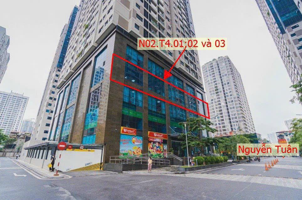Quận Thanh Xuân bán 03 lô sàn văn phòng 397,6m2 sổ đổ lâu dài ký HĐMB chủ đầu tư.