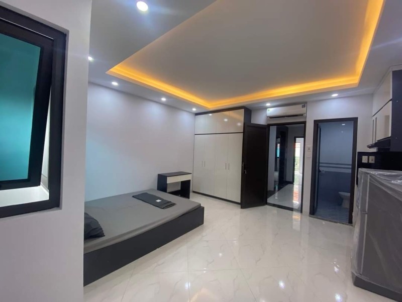 Bán nhà khu Văn Miếu 35m2 6 tầng, gần oto, ngõ nông, tầng nào cũng thoáng sáng, 4.6 tỷ.