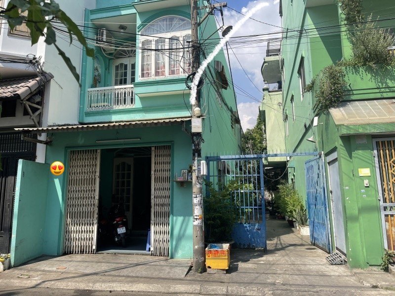 Bán nhà 1 SẸC HẺM XE HƠI 6M Thông + VỈA HÈ, Đường Tô Hiệu, Q.Tân Phú, 60m2(4x15) vuông.