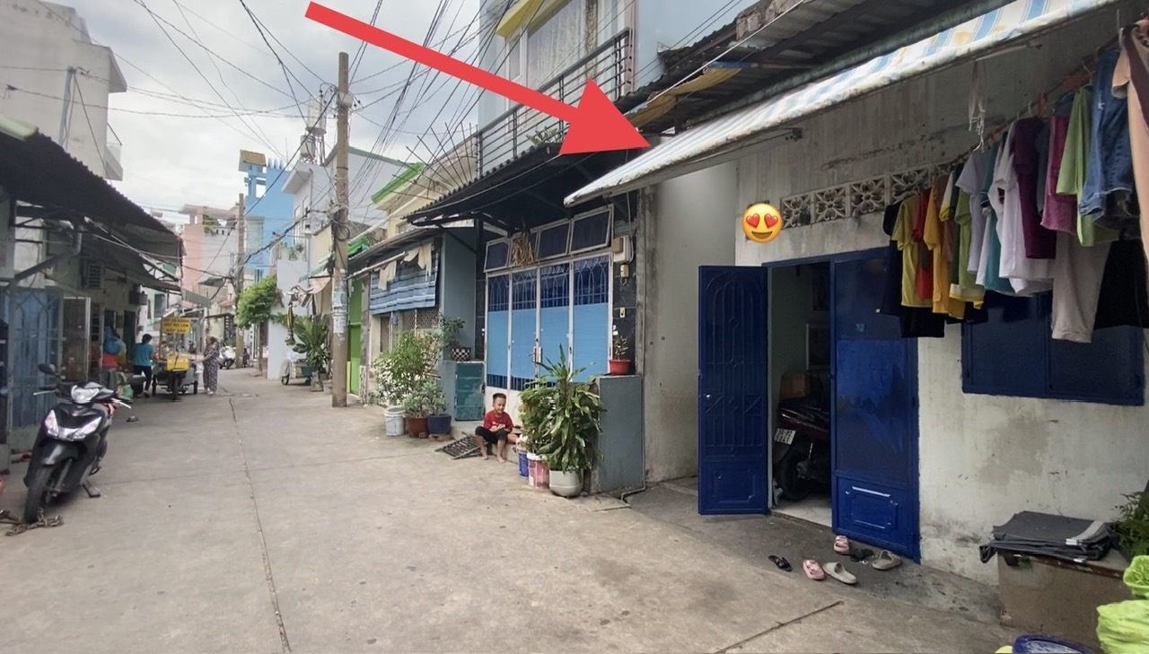 Bán nhà HẺM XE HƠI 6M, 1 SẸC Đường Phú Thọ Hòa, Quận Tân Phú, 44m2(4x11) VUÔNG.