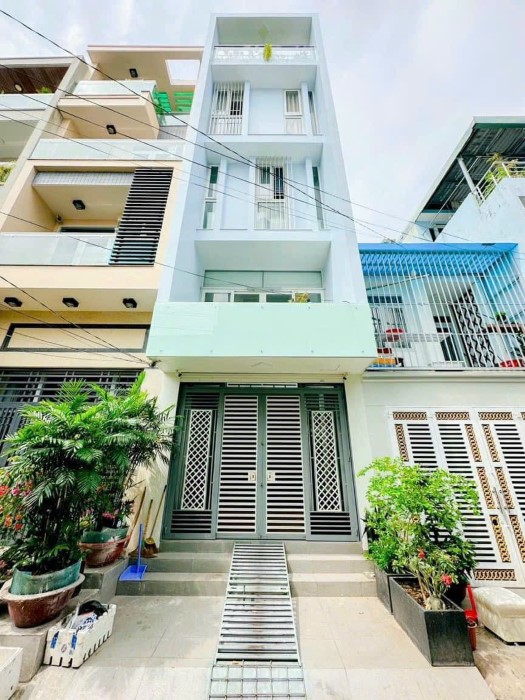 BÁN NHÀ MẶT TIỀN 4 LẦU ĐƯỜNG SỐ 5 PHƯỜNG TÂN PHÚ QUẬN 7 - Giá : 10,5 tỷ.