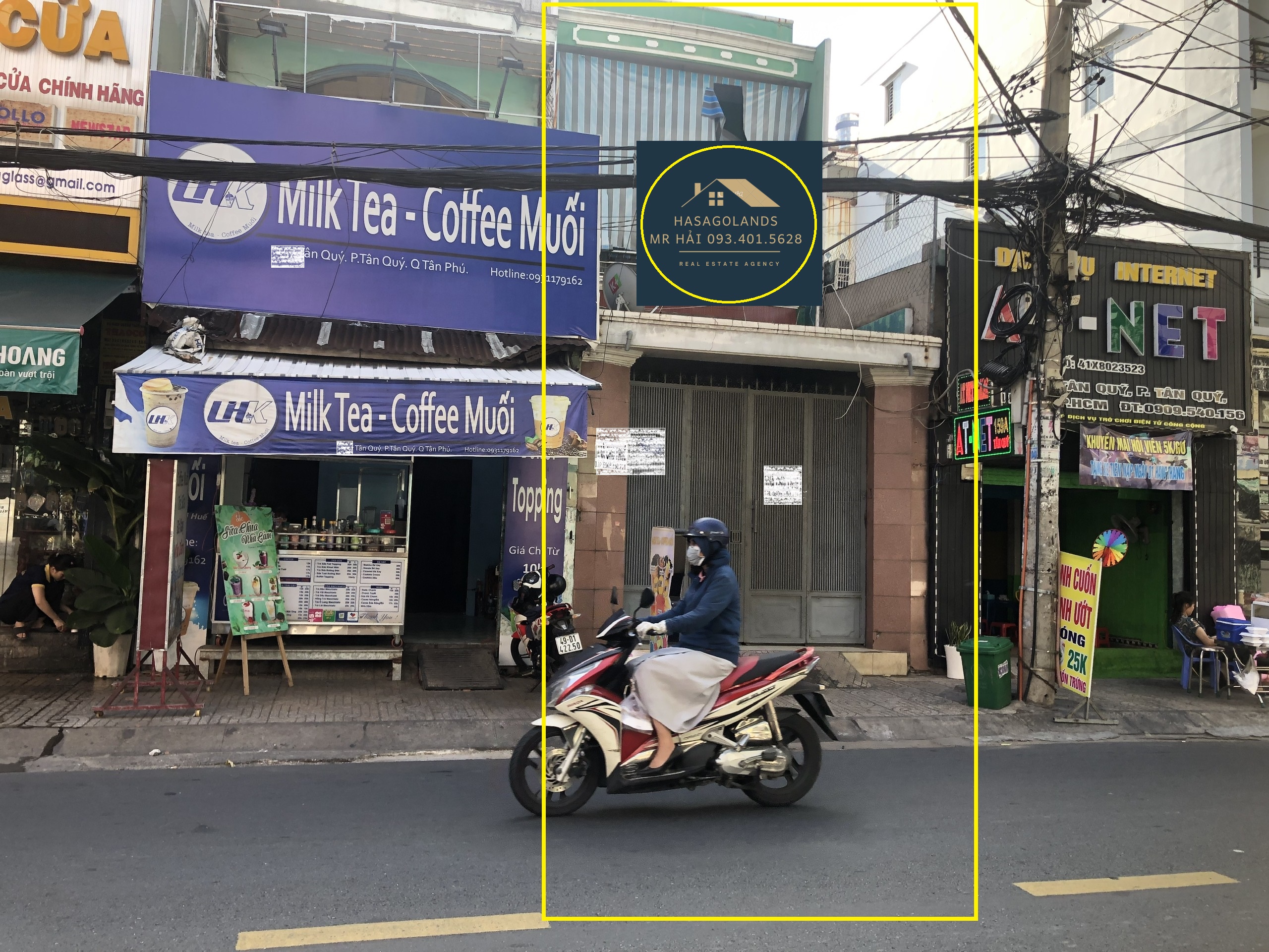 Cho thuê nhà Mặt Tiền KD Tân Quý 72m2 - 2TẦNG - 15Triệu gần chợ Tân Hương